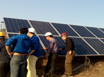 上海航天機電河北省井陘縣25MW并網(wǎng)發(fā)電項目
